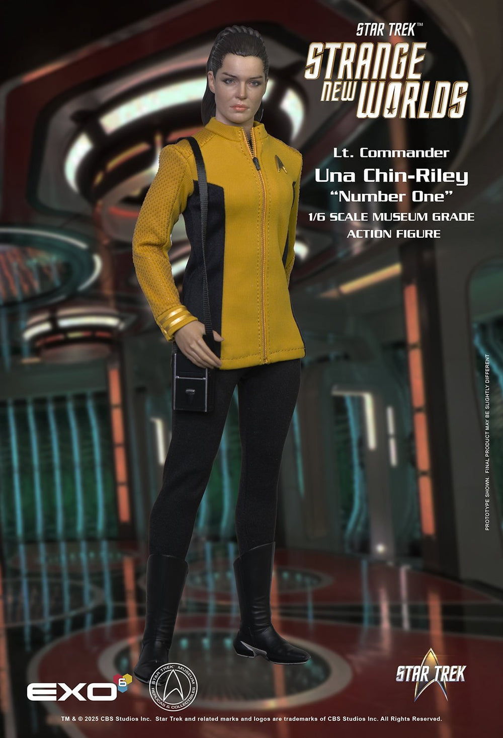 PRE-ORDER: Exo-6 Star Trek: Strange New Worlds Lt. Commander Una Chin-Riley (Number One) 1/6 Scale Figure