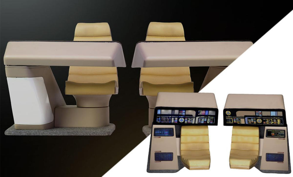 PRE-ORDER: Exo-6 Star Trek: The Next Generation Bridge Consoles Set 1/6 Scale Accessory