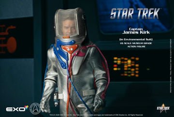 PRE-ORDER: Exo-6 Star Trek: The Original Series Captain James T. Kirk (Environmental Spacesuit) 1:6 Scale Articulated Figure