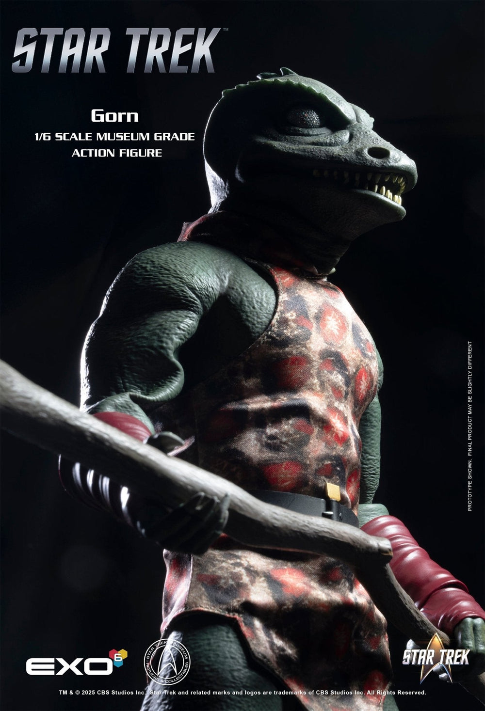 Exo-6 Star Trek: The Original Series Gorn 1/6 Scale Figure