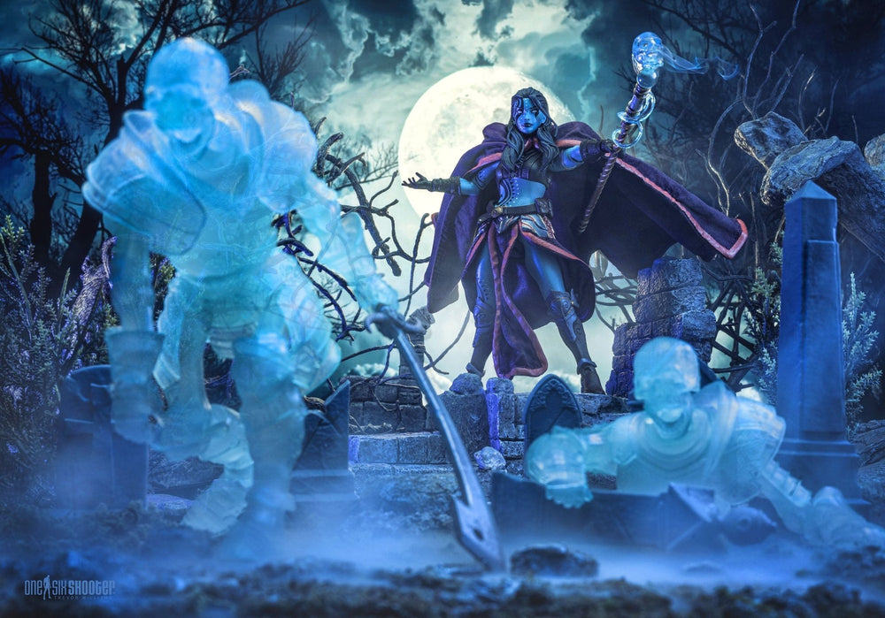 PRE-ORDER: Four Horsemen Mythic Legions: Ashes of Agbendor Azza Spiritbender 2 Figure