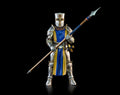 PRE-ORDER: Four Horsemen Mythic Legions: Ashes of Agbendor Blue Shield Soldier (Deluxe Knight Builder Kit 3) Deluxe Figure