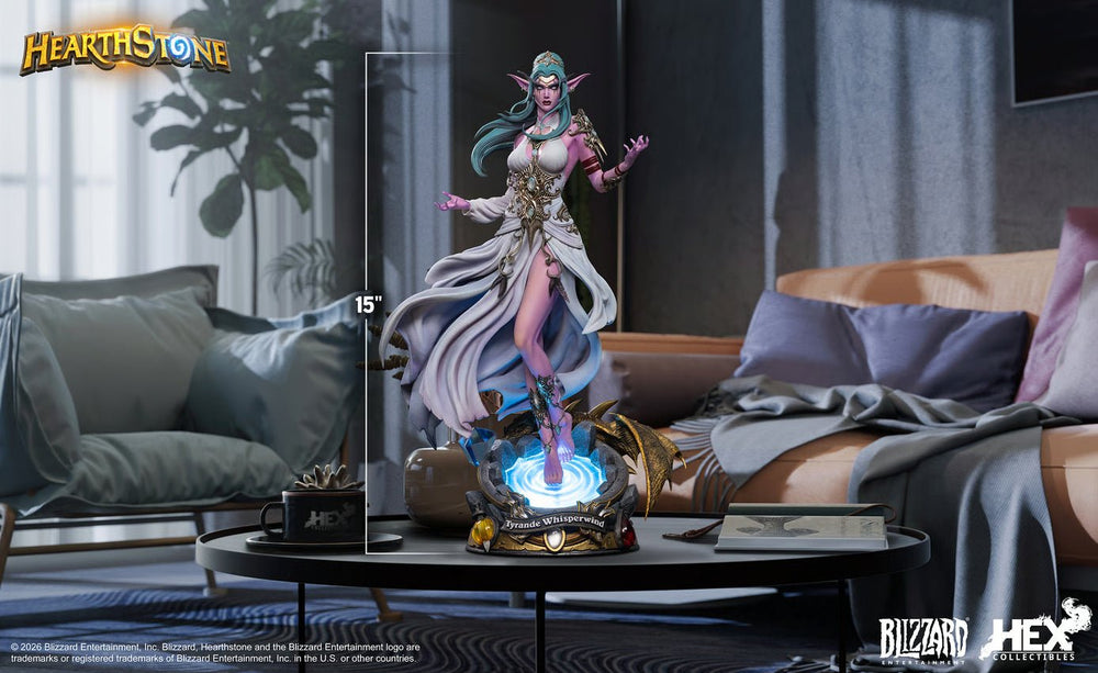 PRE-ORDER: HEX Collectibles Hearthstone Tyrande Whisperwind 1/6 Scale Statue