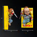 PRE-ORDER: Hollywood Collectibles Group Bride of Chucky: Chucky Life-Size Wall Sculpture Wall Decor