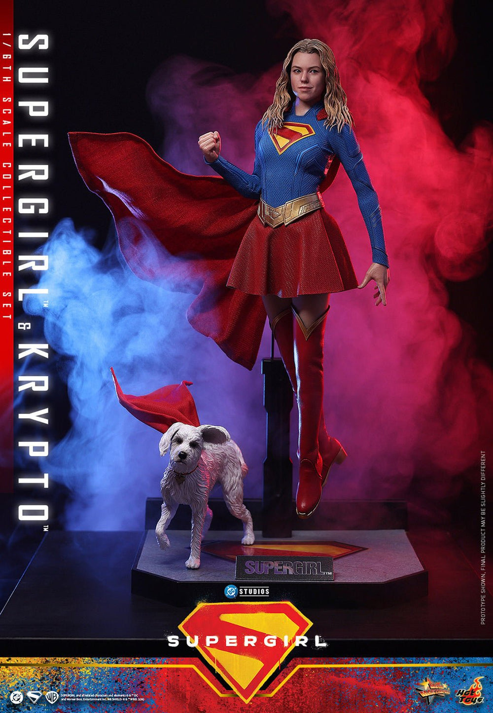 PRE-ORDER: Hot Toys DC Studios Supergirl: Supergirl & Krypto Sixth Scale Figure