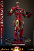 PRE-ORDER: Hot Toys Marvel Comics Iron Man Mark III (Armor Suit Up Version) Sixth Scale Figure
