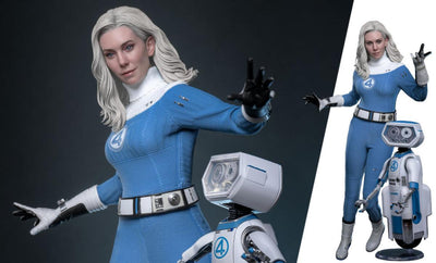 PRE-ORDER: Hot Toys Marvel Studios The Fantastic Four: First Steps Invisible Woman and H.E.R.B.I.E. Sixth Scale Figure
