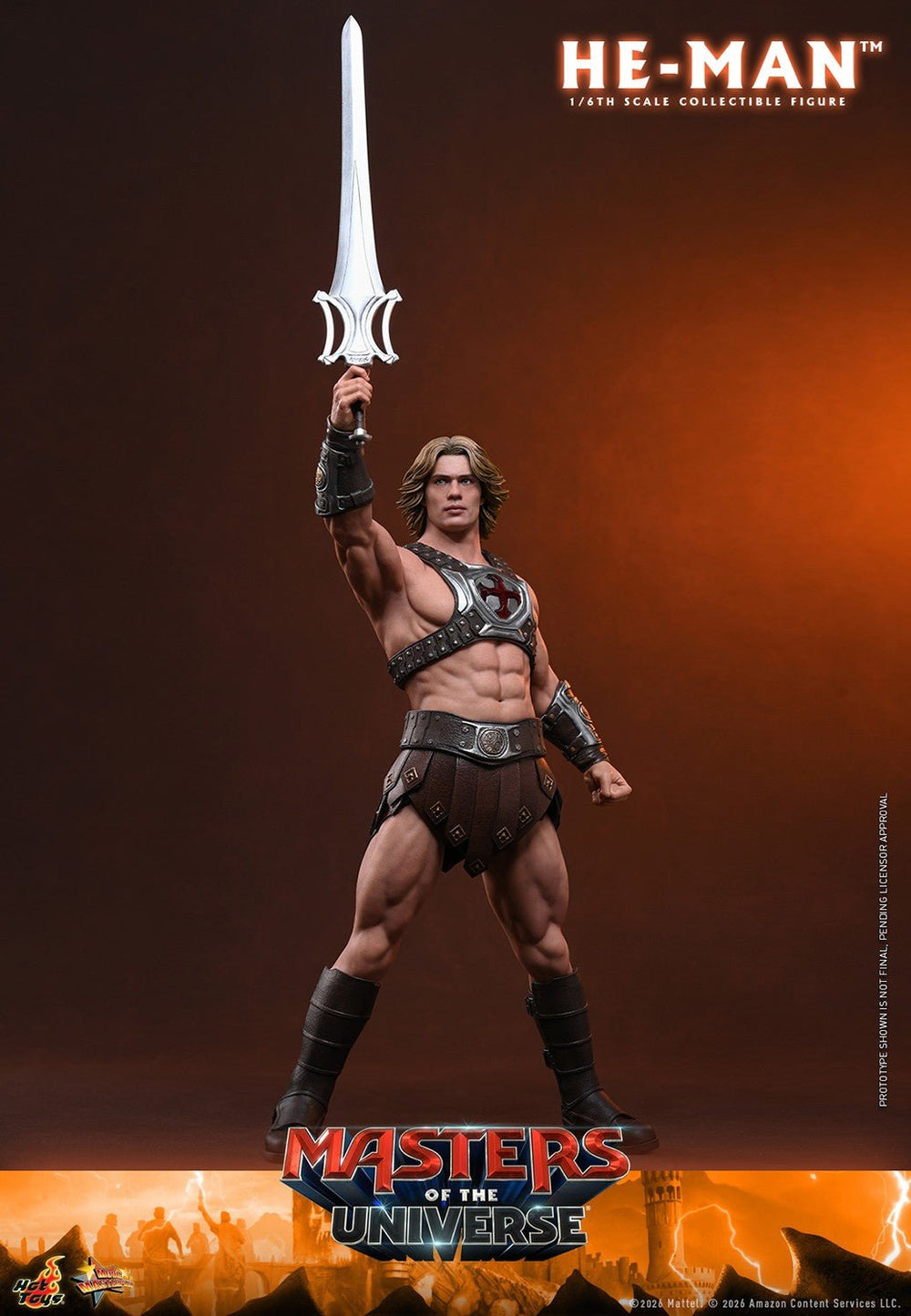 PRE-ORDER: Hot Toys Masters of the Universe: He-Man Sixth Scale Figure