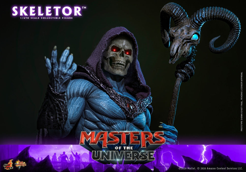 PRE-ORDER: Hot Toys Masters of the Universe: Skeletor Sixth Scale Figure