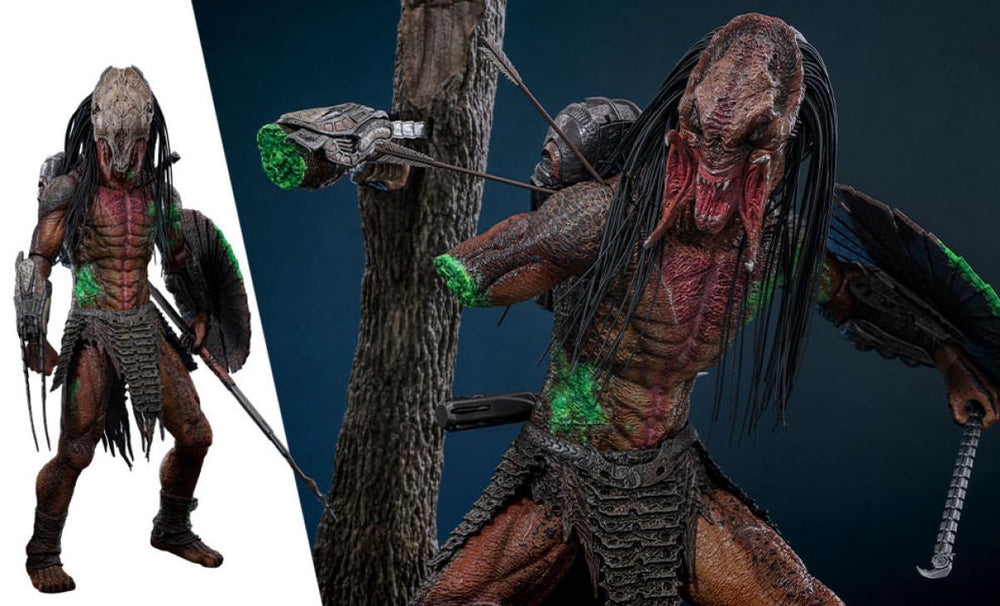 PRE-ORDER: Hot Toys Prey Feral Predator (Battle Damaged Version) Sixth Scale Figure