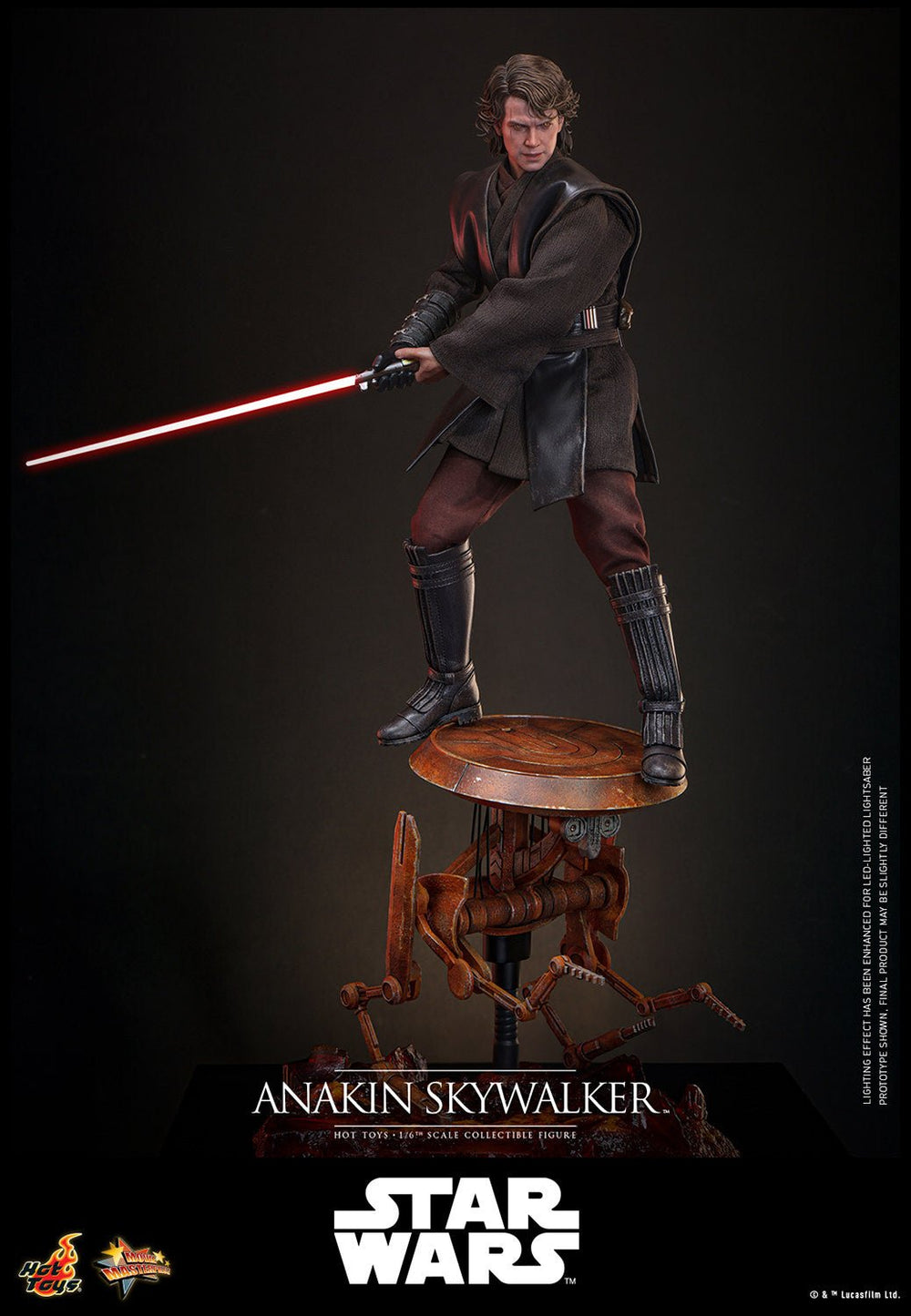 PRE-ORDER: Hot Toys Star Wars: Episode III Revenge of the Sith Anakin Skywalker Sixth Scale Figure