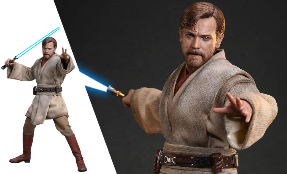 PRE-ORDER: Hot Toys Star Wars: Episode III Revenge of the Sith Obi-Wan Kenobi (Mustafar) Sixth Scale Figure
