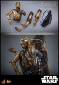 PRE-ORDER: Hot Toys Star Wars: The Empire Strikes Back Chewbacca with Disassembled C-3PO Sixth Scale Figure