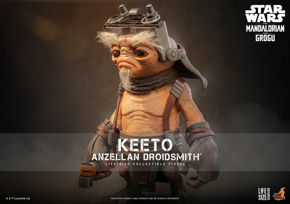 PRE-ORDER: Hot Toys Star Wars: The Mandalorian & Grogu Anzellan Droidsmith Anzellan Droidsmith Keeto Life-Size Figure