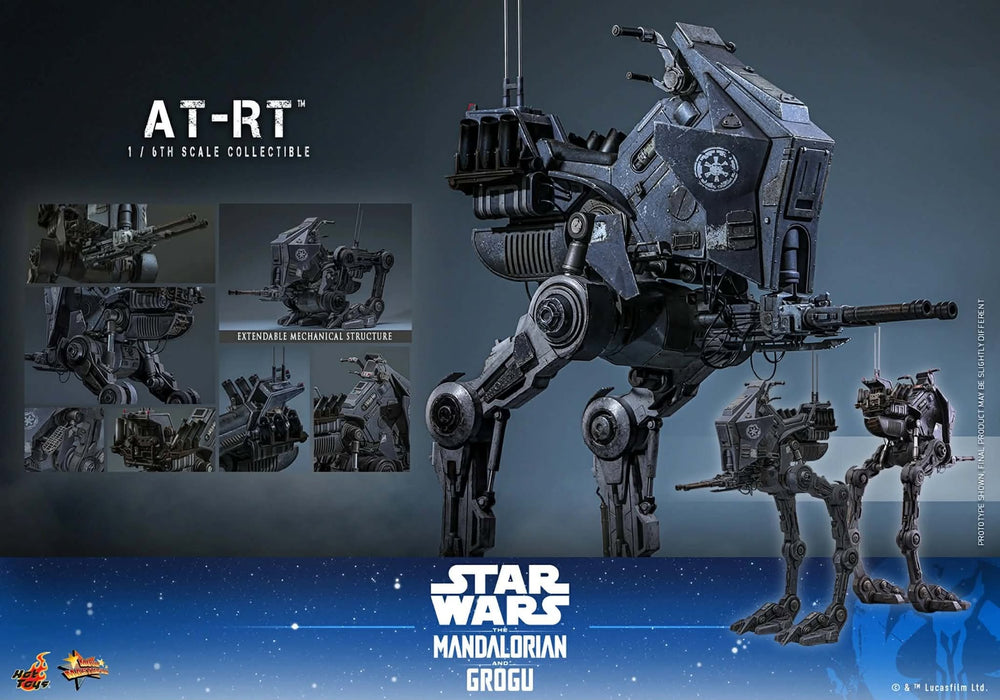 PRE-ORDER: Hot Toys Star Wars: The Mandalorian & Grogu AT-RT Sixth Scale Vehicle