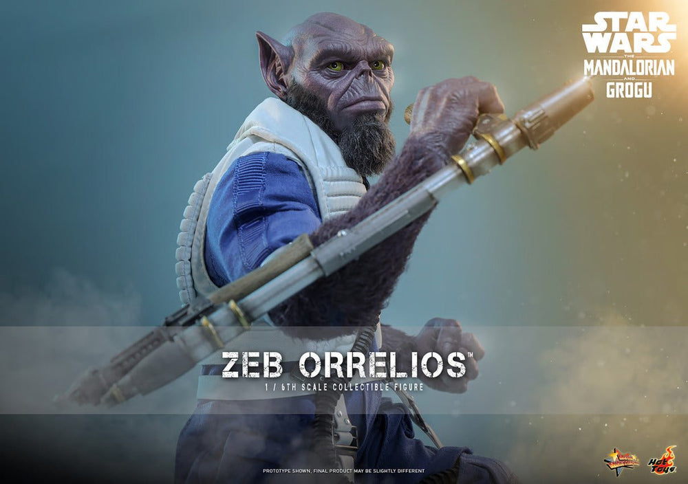 PRE-ORDER: Hot Toys Star Wars: The Mandalorian & Grogu: Zeb Orrelios Sixth Scale Figure