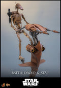 PRE-ORDER: Hot Toys Star Wars: The Phantom Menace Battle Droid & STAP Sixth Scale Figure