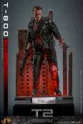 PRE-ORDER: Hot Toys Terminator 2 T-800 (Battle Damaged Version 2.0) Sixth Scale Figure