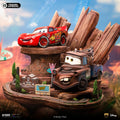 PRE-ORDER: Iron Studios Cars Lightning McQueen & Tow Mater Deluxe Art Scale 1/10 Statue