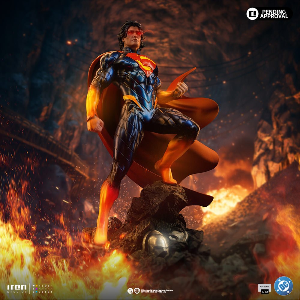 PRE-ORDER: Iron Studios DC Comics Superman Absolute Art Scale 1/10 Statue