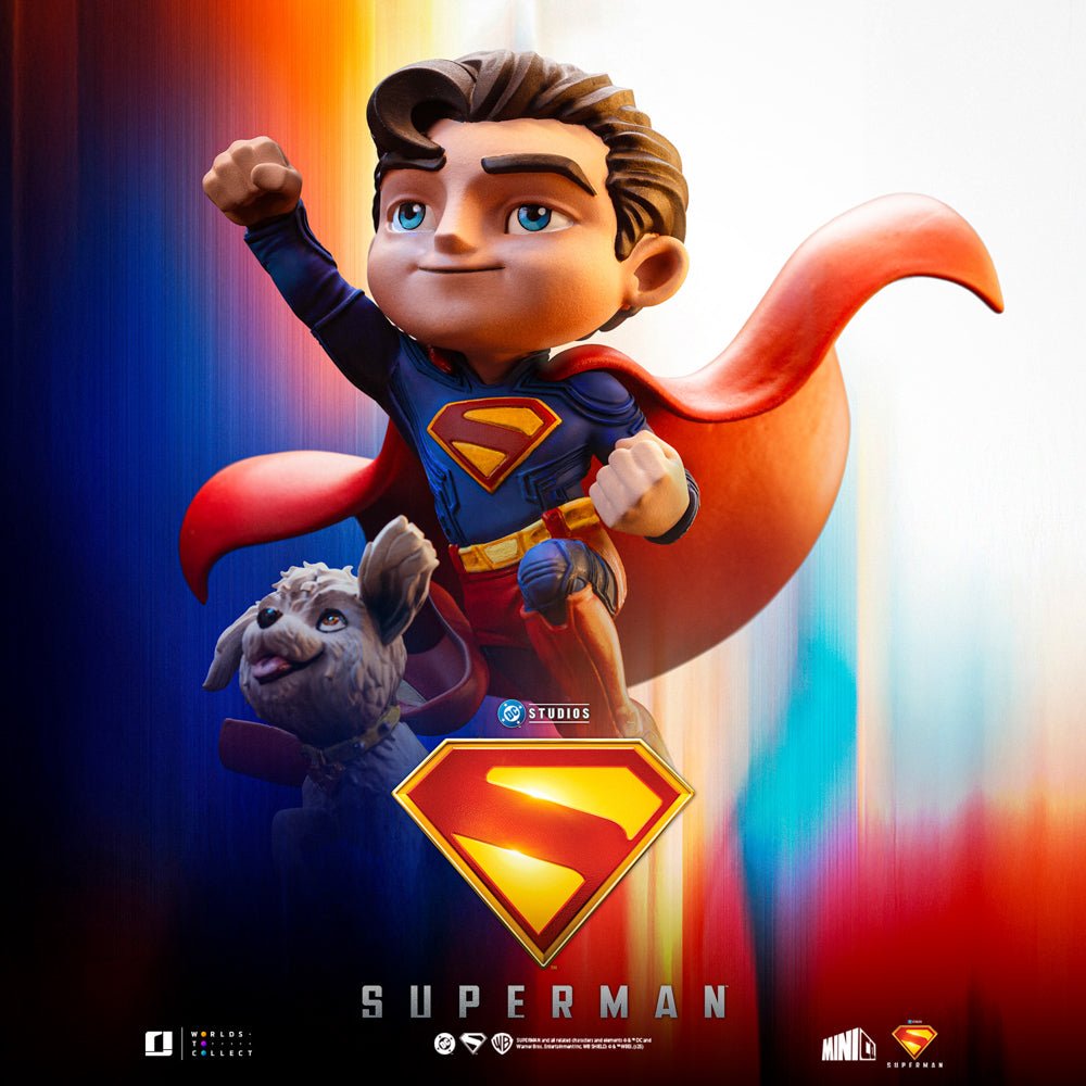 Iron Studios DC Comics Superman & Krypto MiniCo Statue