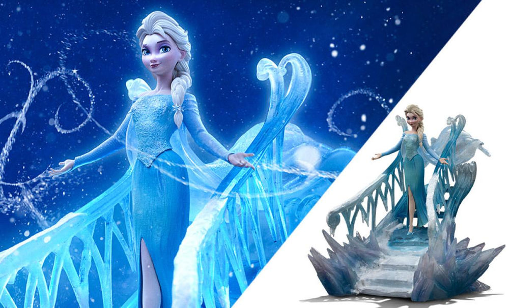 PRE-ORDER: Iron Studios Disney Frozen: Elsa Deluxe 1/10 Scale Statue