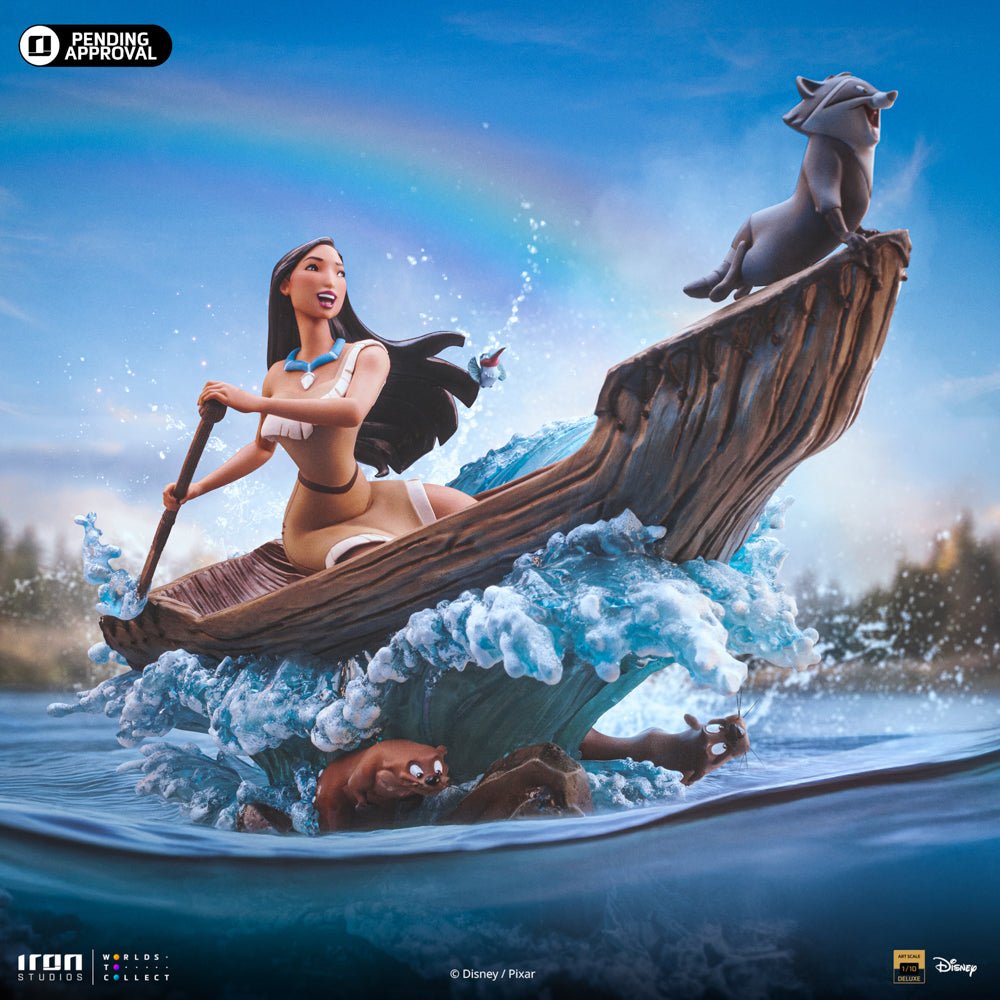 PRE-ORDER: Iron Studios Disney Pocahontas Deluxe Art Scale 1/10 Statue