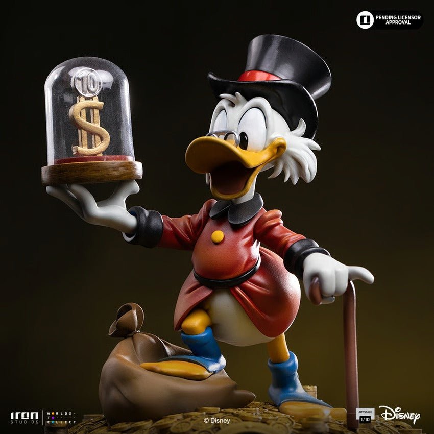 PRE-ORDER: Iron Studios Disney's Duck Tales Uncle Scrooge McDuck 1/10 Scale Statue