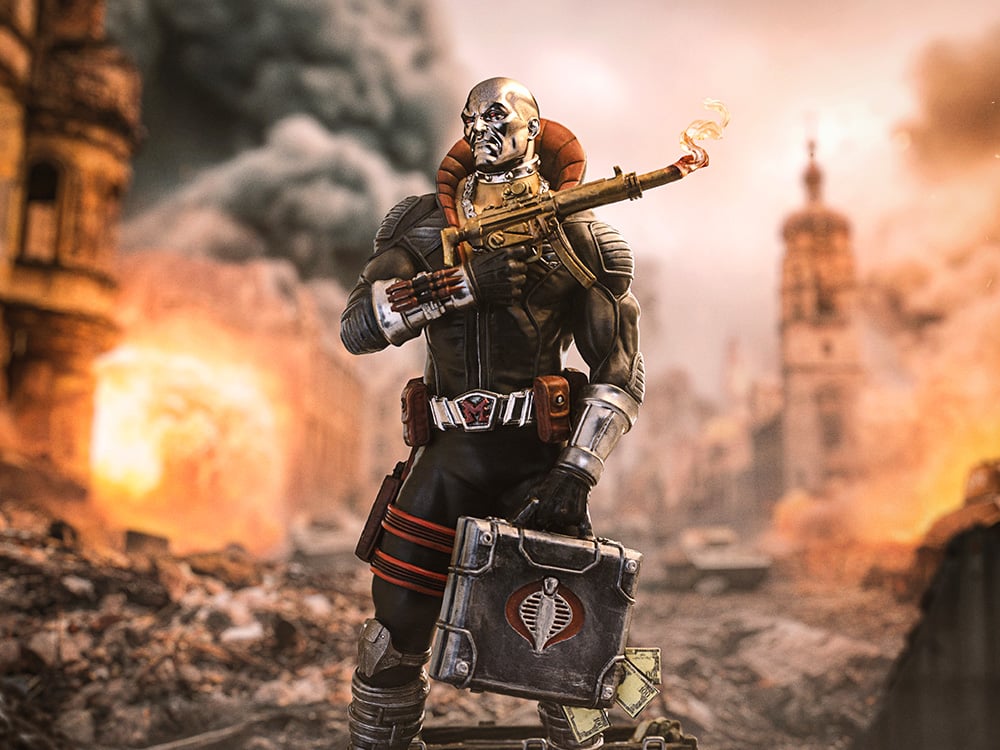 Iron Studios G.I. Joe Destro Art Scale 1/10 Statue