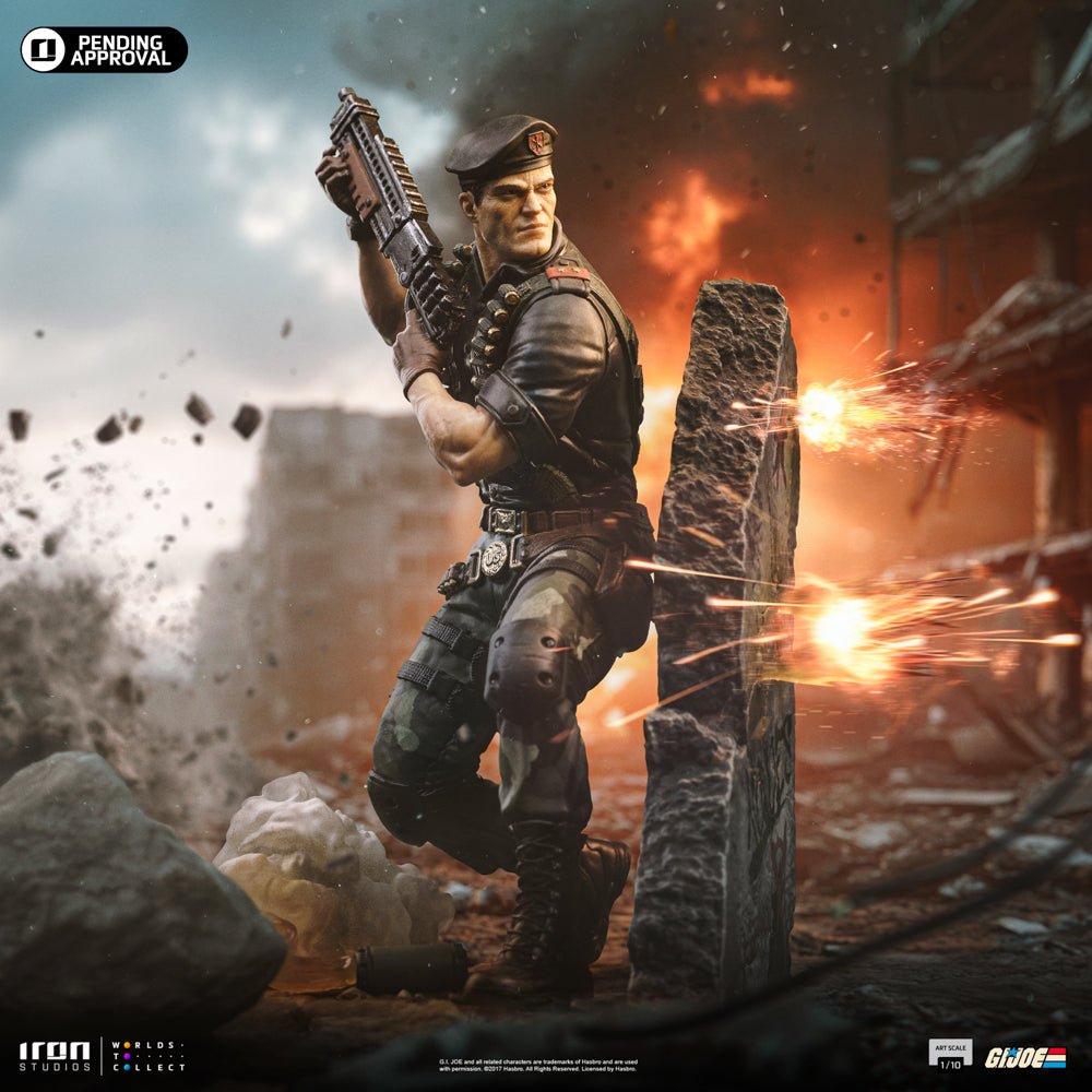 Iron Studios G.I. Joe Flint Art Scale 1/10 Statue