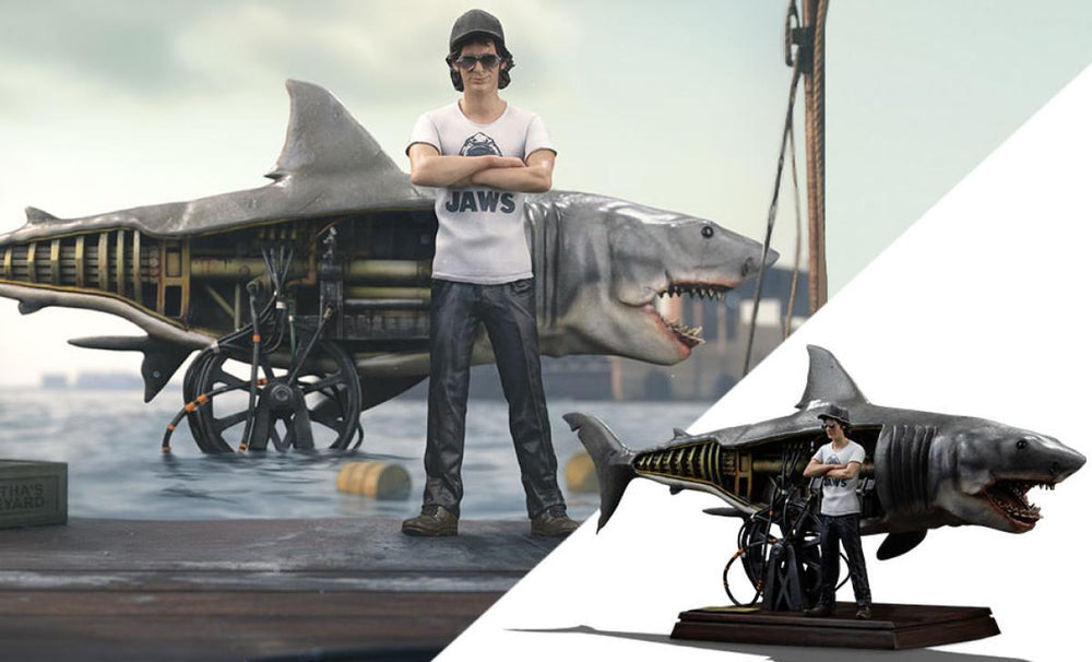 PRE-ORDER: Iron Studios Jaws: Steven Spielberg (Jaws 50th Anniversary) Deluxe Art Scale 1:10 Statue