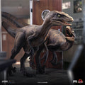PRE-ORDER: Iron Studios Jurassic Park: Raptors at the Kitchen's Door 1/10 Art Scale Statue