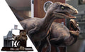 PRE-ORDER: Iron Studios Jurassic Park: Raptors at the Kitchen's Door 1/10 Art Scale Statue