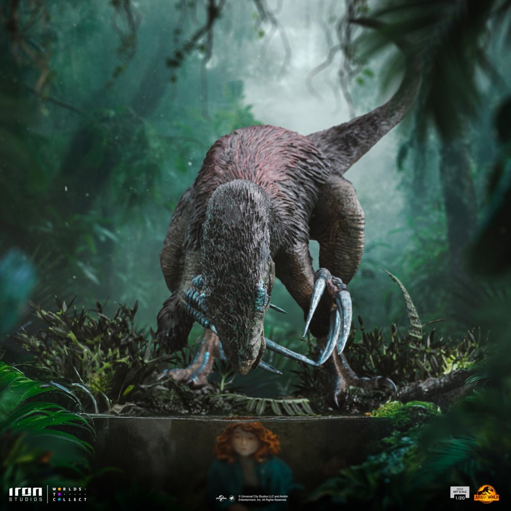 Iron Studios Jurassic World Therizinosaurus Dinosaur Demi Art Scale 1/20 Statue