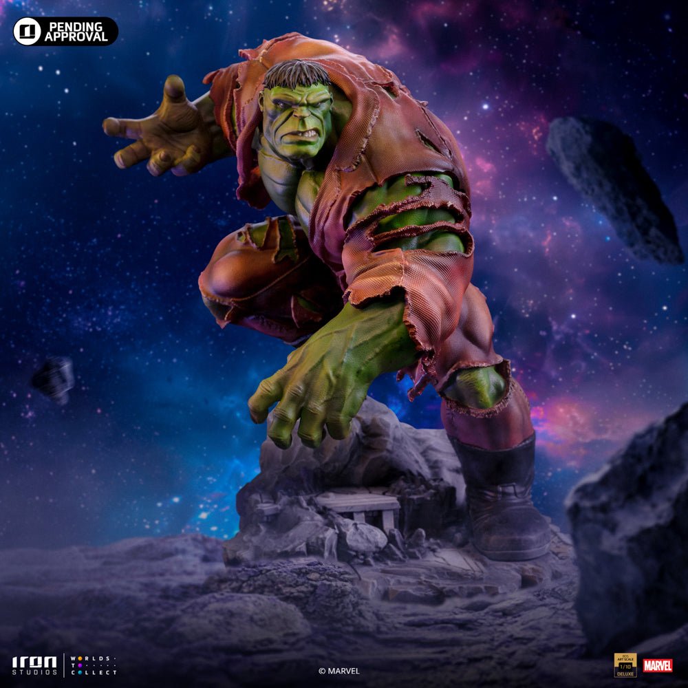 PRE-ORDER: Iron Studios Marvel Comics Hulk Deluxe Art Scale 1/10 Statue