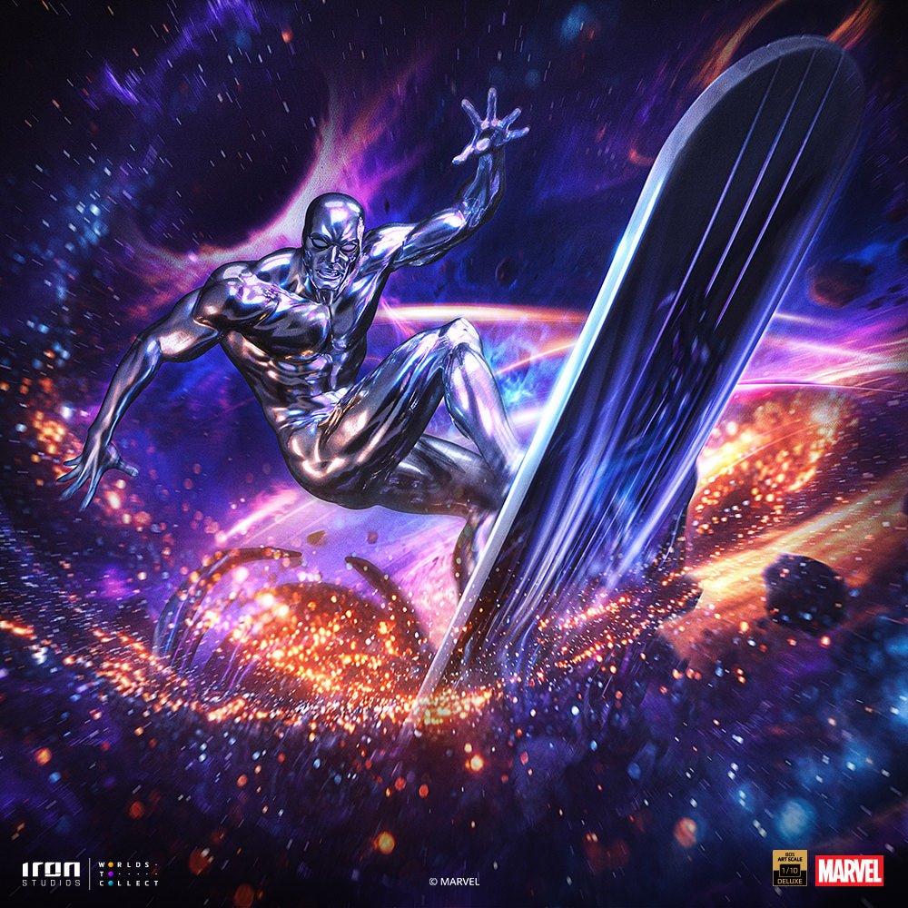 PRE-ORDER: Iron Studios Marvel Comics Silver Surfer BDS 1/10 Art Scale Deluxe Statue