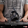 PRE-ORDER: Iron Studios Marvel Comics Spider-Man Black Costume 1/10 BDS Art Scale Statue