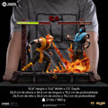 PRE-ORDER: Iron Studios Mortal Kombat: Fatality Scorpion vs Sub-Zero Deluxe 1:10 Scale Statue