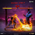 PRE-ORDER: Iron Studios Mortal Kombat: Fatality Scorpion vs Sub-Zero Deluxe 1:10 Scale Statue