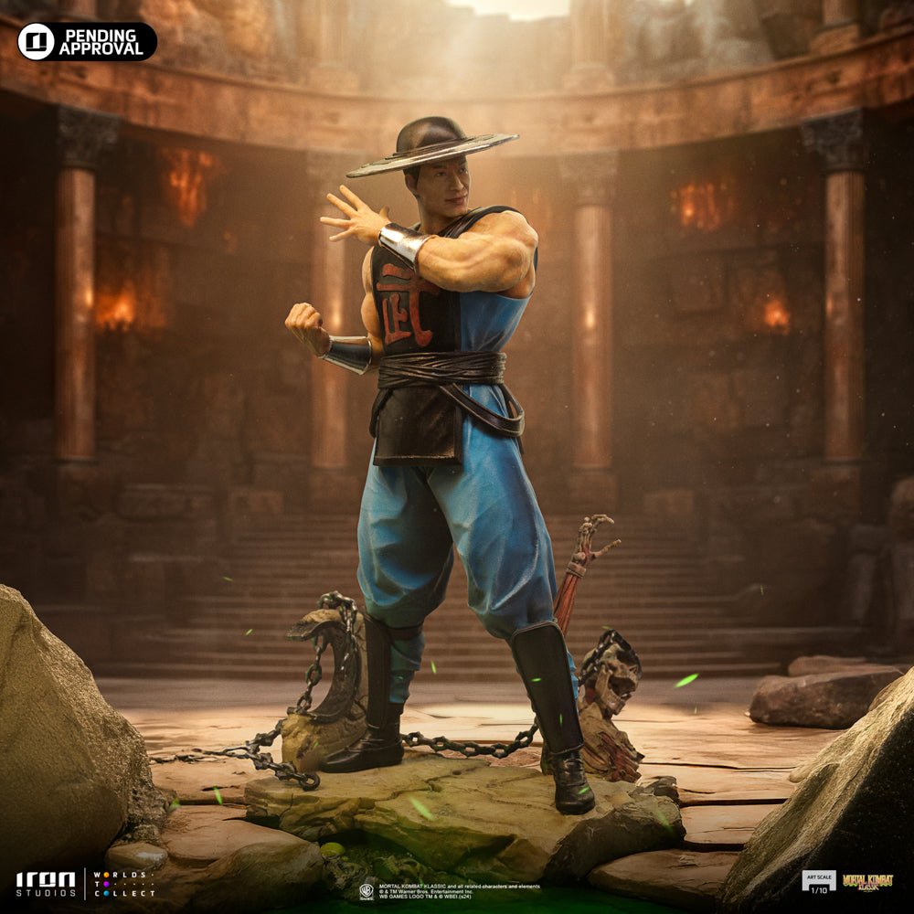 Iron Studios Mortal Kombat Klassic Kung Lao Art Scale 1/10 Statue