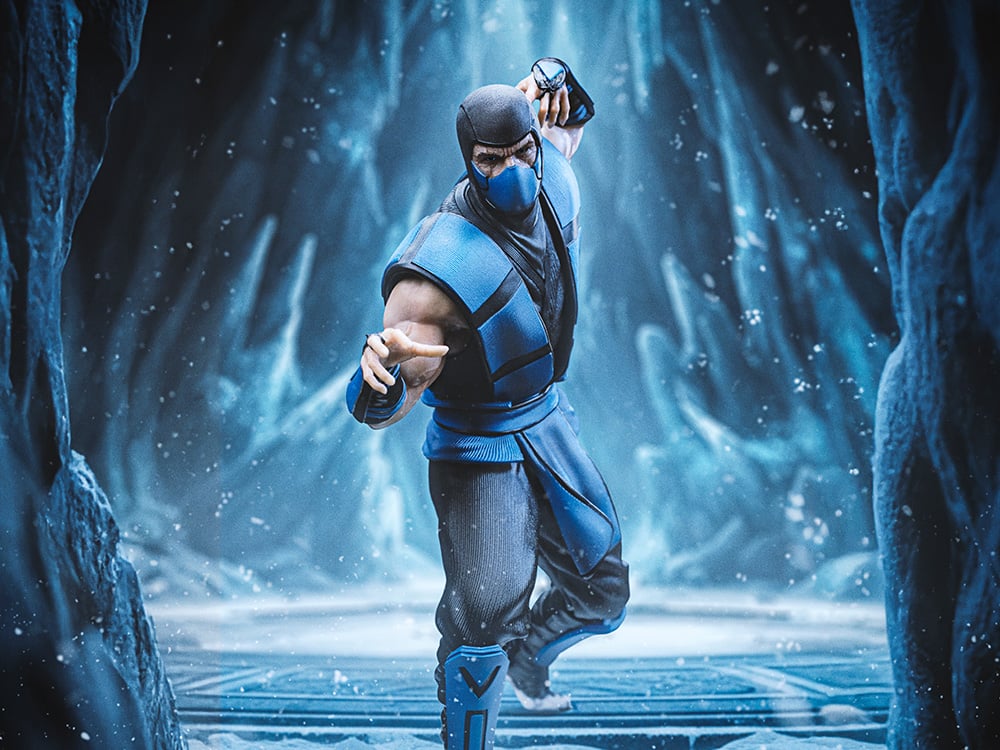 PRE-ORDER: Iron Studios Mortal Kombat Klassic Sub-Zero Art Scale 1/10 Statue