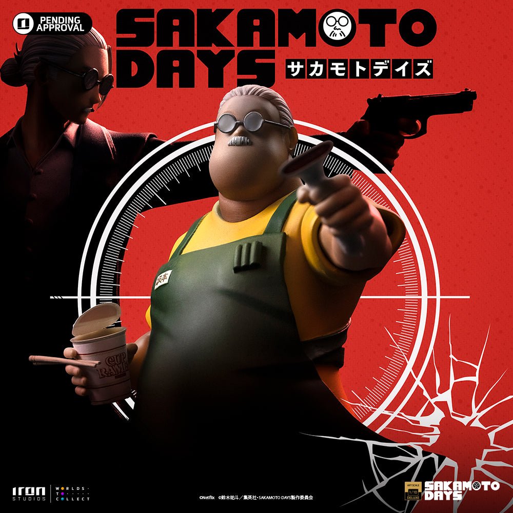 PRE-ORDER: Iron Studios Sakamoto Days Taro Sakamoto Deluxe Art Scale 1/10 Statue