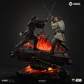 PRE-ORDER: Iron Studios Star Wars Episode III: Revenge of the Sith Anakin vs Obi-Wan Deluxe 1/10 Scale Statue