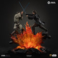 PRE-ORDER: Iron Studios Star Wars Episode III: Revenge of the Sith Anakin vs Obi-Wan Deluxe 1/10 Scale Statue