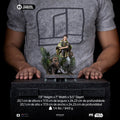PRE-ORDER: Iron Studios Star Wars Leia and Wicket Art Scale 1/10 Statue