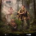 PRE-ORDER: Iron Studios Star Wars Leia and Wicket Art Scale 1/10 Statue