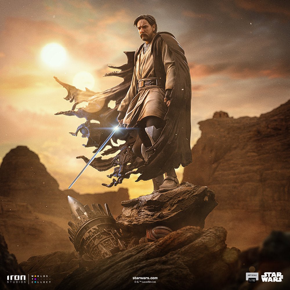 PRE-ORDER: Iron Studios Star Wars Obi-Wan Kenobi Signatures Art Scale 1/10 Statue