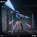 PRE-ORDER: Iron Studios Star Wars The Clone Wars Obi-Wan Kenobi Art Scale 1/10 Statue