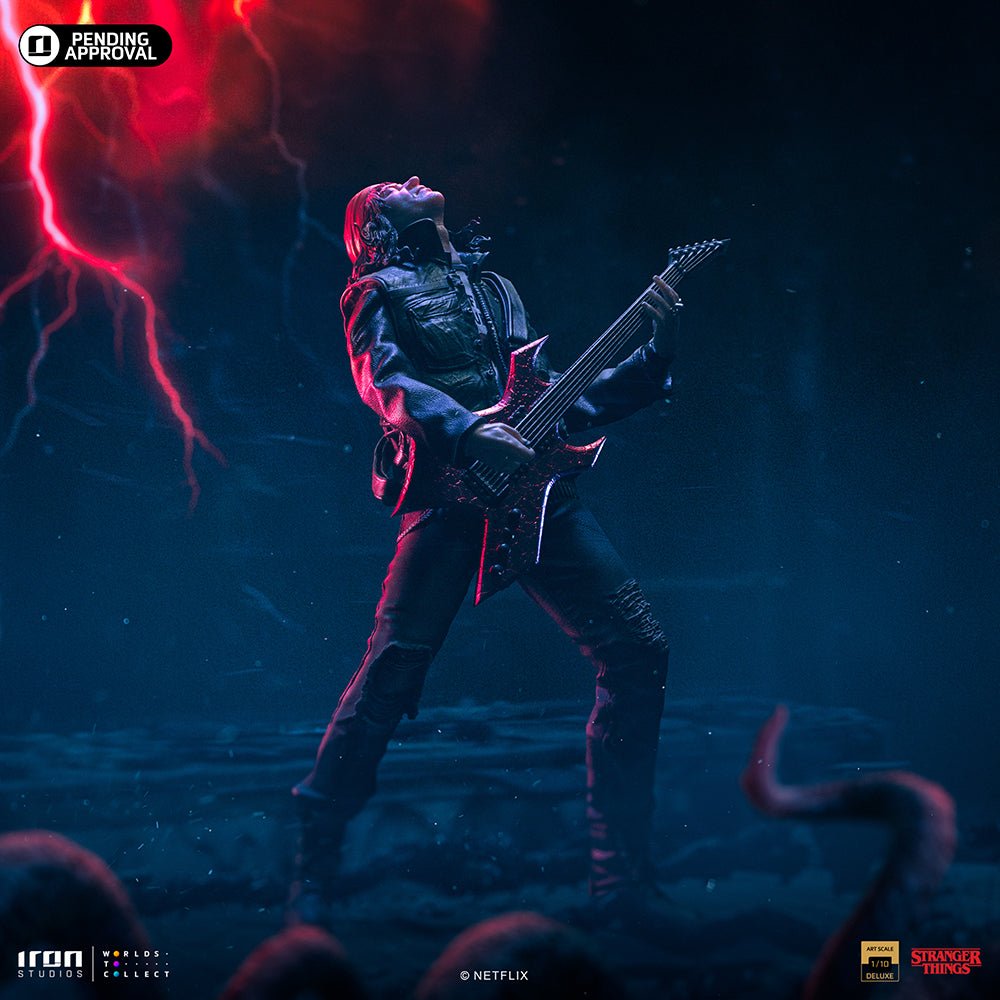 PRE-ORDER: Iron Studios Stranger Things Eddie Munson Deluxe Art Scale 1/10 Statue