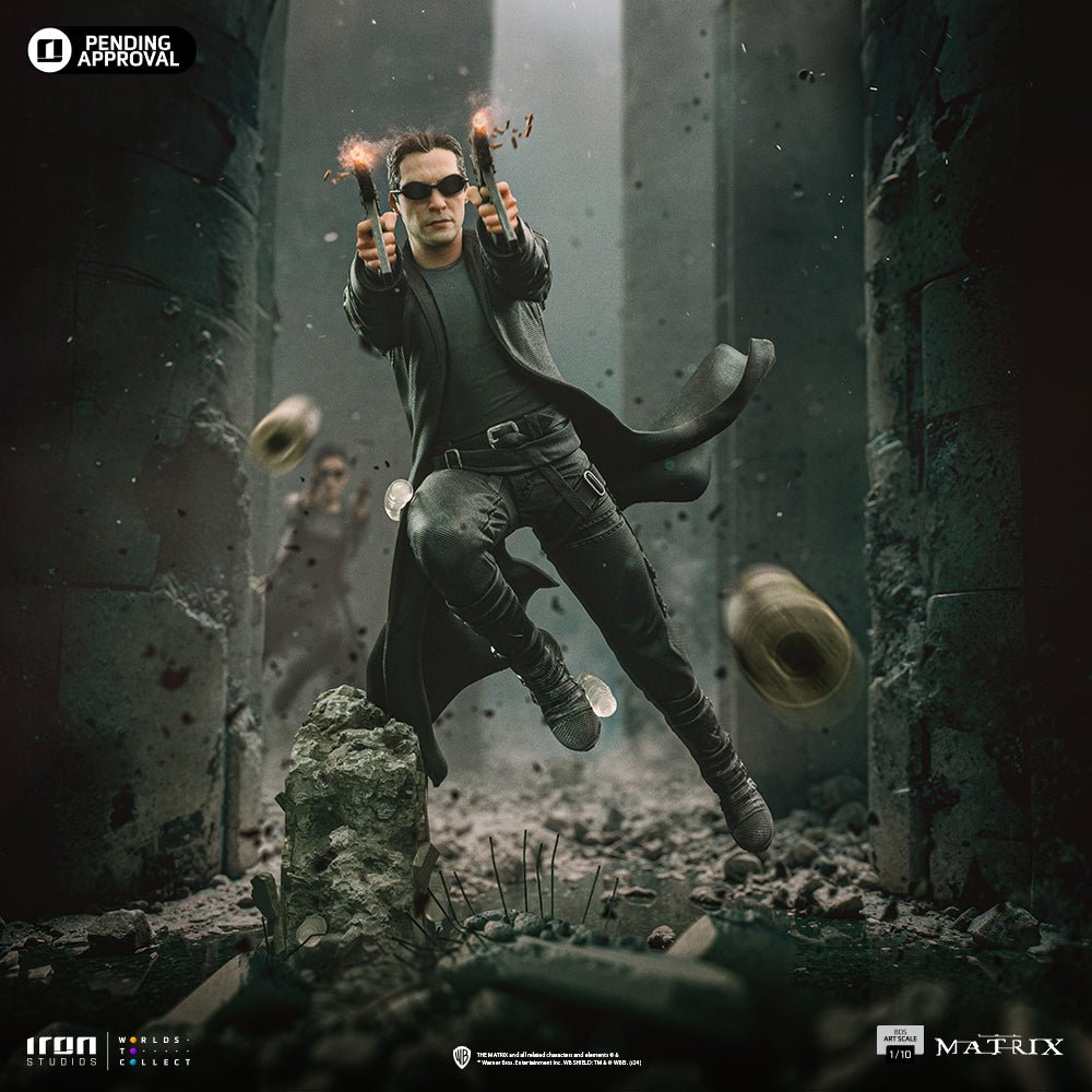PRE-ORDER: Iron Studios The Matrix Neo BDS Art Scale 1/10 Statue